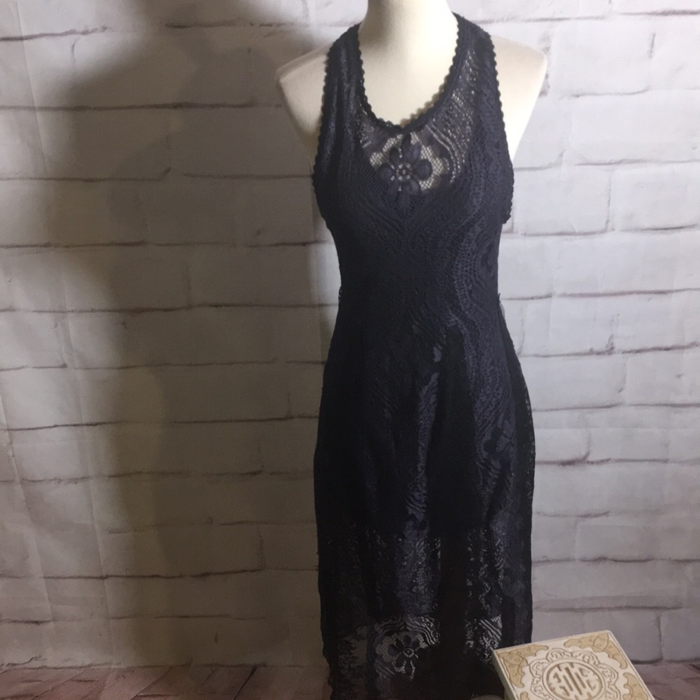 Free People Miracle Lace Midi Dress - Picture 4 of 11